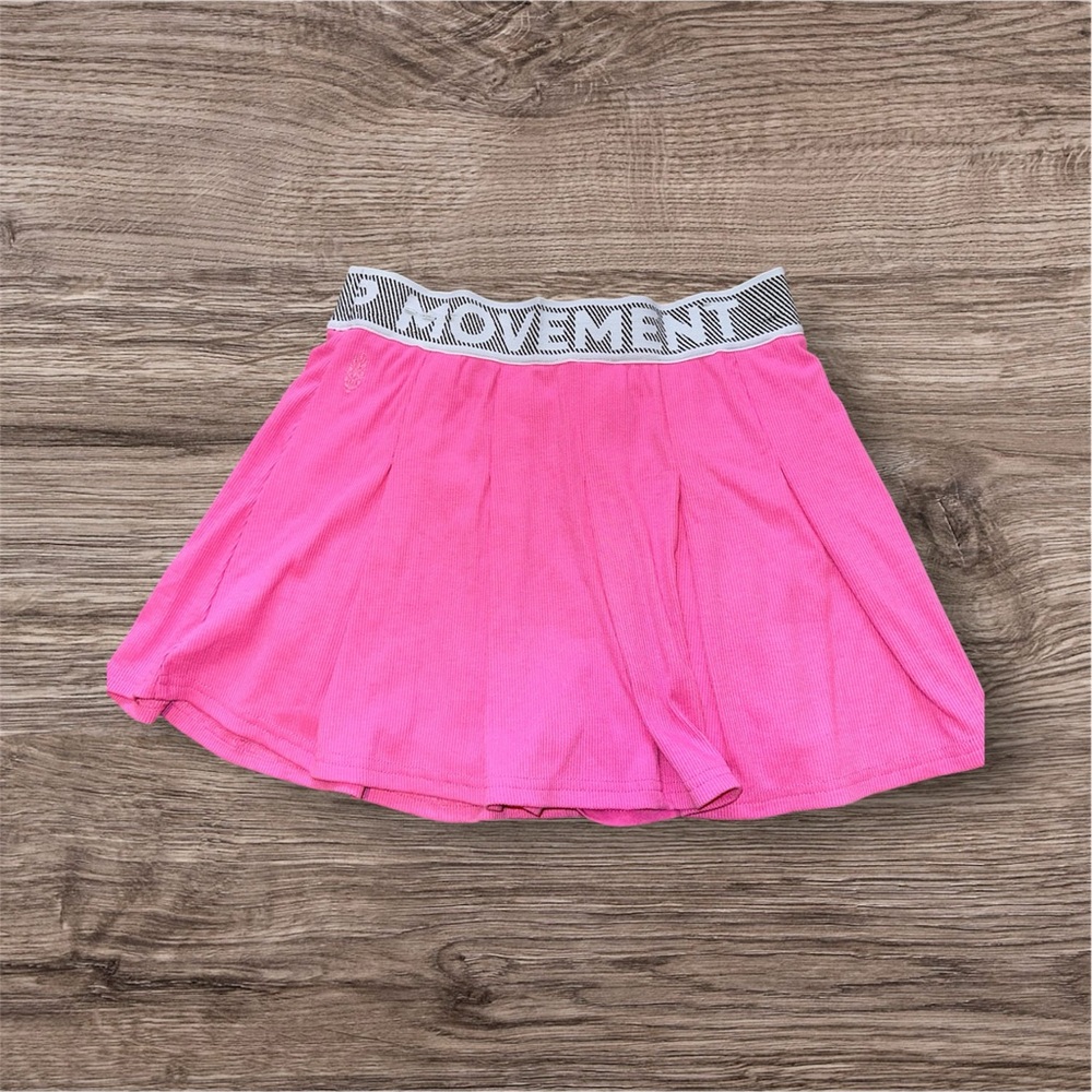 Free People Movement Duo Skort In Fuschia Flirt - Picture 6 of 9